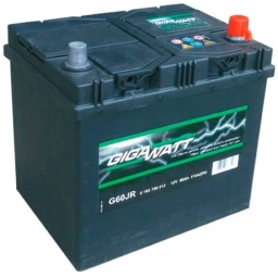 Автомобильный аккумулятор Gigawatt 6CT-60 АзЕ Asia (0185756012)
