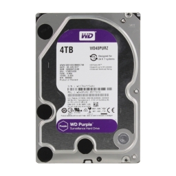Жесткий диск WESTERN DIGITAL Purple 4TB 64MB 5400rpm WD40PURZ 6Gb/s