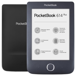 Електронна книга Pocketbook Basic 3 614+ Black (PB614W-2-E-WW)