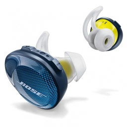 Навушники TWS ("повністю бездротові") Bose SoundSport Free Wireless Blue/Citron (774373-0020)