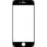 Захисне скло для телефону TOTO 3D Full Cover Tempered Glass iPhone 6/6s Black