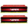 Оперативная память PATRIOT Viper 4 DDR4 8GB (2x4GB) 3000 CL16 (PV48G300C6K)