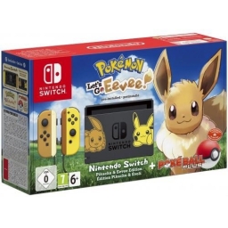 Портативна ігрова приставка Nintendo Switch 32GB Lets Go Pikachu + Poké Ball