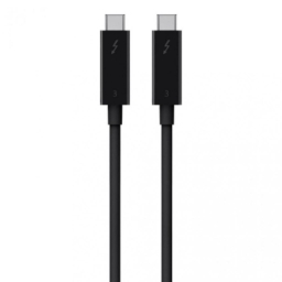 Кабель USB Type-C Belkin Thunderbolt 3 Cable USB-C to USB-C 100W 2m (F2CD085BT2M-BLK)