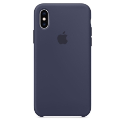 Чехол для смартфона Apple iPhone XS Silicone Case - Midnight Blue (MRW92)