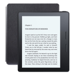 Електронна книга Amazon Kindle Oasis with Leather Charging Cover Black