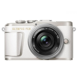 бездзеркальний фотоапарат Olympus PEN E-PL9 kit (14-42mm) White