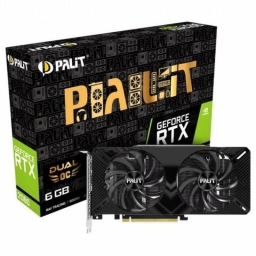 Видеокарта Palit GeForce RTX 2060 Dual OC (NE62060S18J9-1160A)