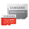 Карта памяти Samsung 256 GB microSDXC Class 10 UHS-I U3 EVO Plus + SD Adapter MB-MC256DA