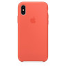 Чехол для смартфона Apple iPhone XS Silicone Case - Nectarine (MTFA2)