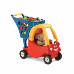 Супермаркет, магазин Little Tikes Тележка для продуктов с коляской для кукол (618338)