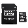 Карта памяти GOODRAM 128 GB microSDXC class 10 UHS-I + SD Adapter M1AA-1280R12