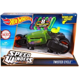 Игрушечная машинка Mattel Hot Wheels Speed Winders Twisted Cycle (DPB67)