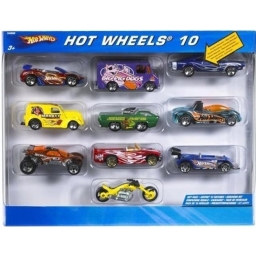 Mattel Hot Wheels Набор базовых автомобилей 10 штук (54886)