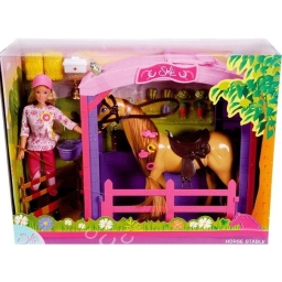 Лялька, Конячка Simba Штеффи с конем На конюшне (5730373)