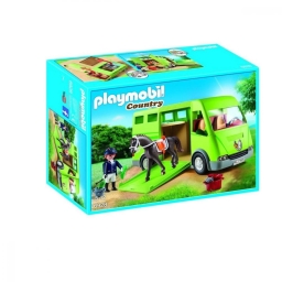Блоковий конструктор Playmobil Трейлер для лошадей (6928)