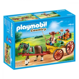 Блочный конструктор Playmobil Повозка с лошадью (6932)