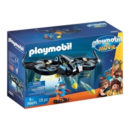 Блочный конструктор Playmobil The movie Роботитрон с дроном (70071)