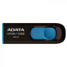 Флешка ADATA 32 GB UV128 Black-Blue USB 3.0 (AUV128-32G-RBE)