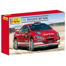 Сборная модель Heller Гоночный автомобиль Peugeot 307 WRC 04 (HE80115)