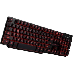 Клавиатура Esperanza EGK601 Red LED USB Black (EGK601UA)