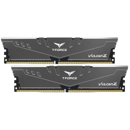 Память TEAM 16 GB (2x8GB) DDR4 3200 MHz T-Force Vulcan Z Gray (TLZGD416G3200HC16CDC01)