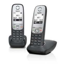 Радиотелефон Gigaset A415 Duo Black (L36852H2505S301)