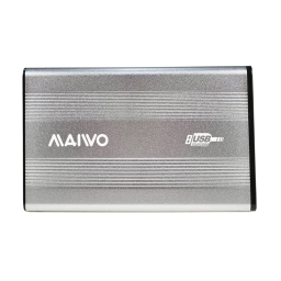 Карман внешний Maiwo K2501A-U2S silver