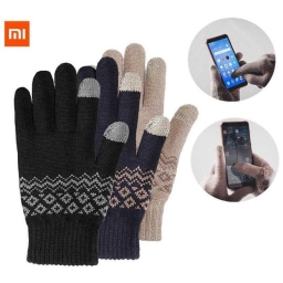 Xiaomi Перчатки зимние для управления смартфоном от FO Touch Screen Warm Velvet Gloves (Black, Blue, Brown)