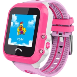 Дитячий розумний годинник UWatch DF27 Kid waterproof smart watch Pink