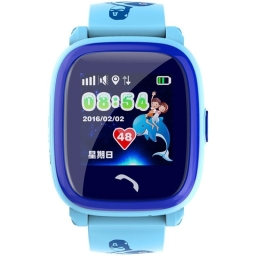 Детские умные часы UWatch DF25 Kids waterproof smart watch Blue