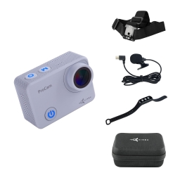 Набор блогера 8 в 1 AIRON экшн-камера ProCam 7 Touch с аксессуарами для съемки от первого лица (69477915500058)