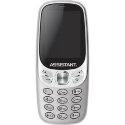 Мобильный телефон Assistant AS-203 Silver