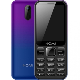 Мобільний телефон Nomi i284 Violet/Blue