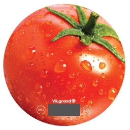 Весы кухонные электронные Vilgrand VKS-519 tomato