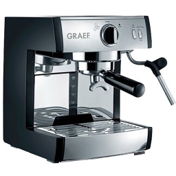 Ріжкова кавоварка еспресо GRAEF Pivalla ES 702 + мельничка CM 702