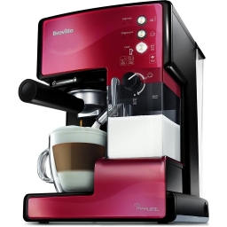 Ріжкова кавоварка еспресо Breville Prima Latte VCF046X Red
