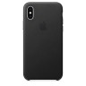 Чехол для смартфона Apple iPhone XS Max Leather Case Black (MRWT2)
