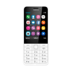 Мобильный телефон Nokia 230 Silver White