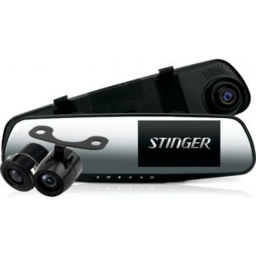 Автомобільний відеореєстратор-дзеркало Stinger ST DVR-M489FHD Cam