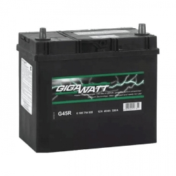 Автомобильный аккумулятор Gigawatt 6CT-45 АзЕ (0185754555)