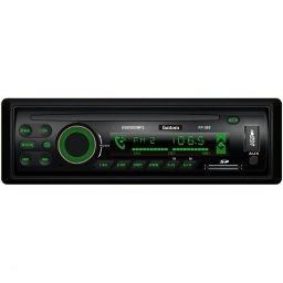 Бездискова MP3-магнітола Fantom FP-395 Black/Multicolor