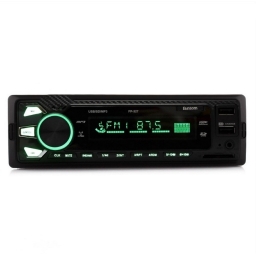Бездискова MP3-магнітола Fantom FP-327 Black/Green