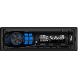 Бездискова MP3-магнітола Fantom FP-318 Black/Blue