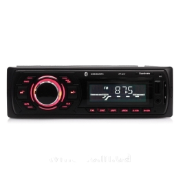 Бездисковая MP3-магнитола Fantom FP-317 Black/Red