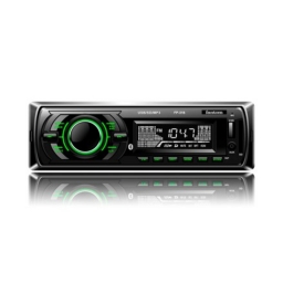 Бездискова MP3-магнітола Fantom FP-316 Black/Green
