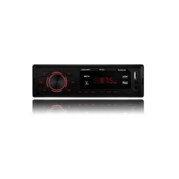Бездисковая MP3-магнитола Fantom FP-312 Black/Red