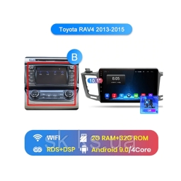 Штатная магнитола Junsun 4G Android Toyota  RAV4 wifi  2013-2019 WiFi 2ГБ + 32 тип B