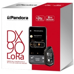 Двусторонняя автосигнализация Pandora DX-90 LoRa