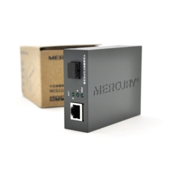Медиаконвертер Mercury MCG11A-3 А (IC+175), 1310 WDM, 10M/100M/1000M, (0 +70°C), 20km + блок питания 5V 2A + переходник Q10